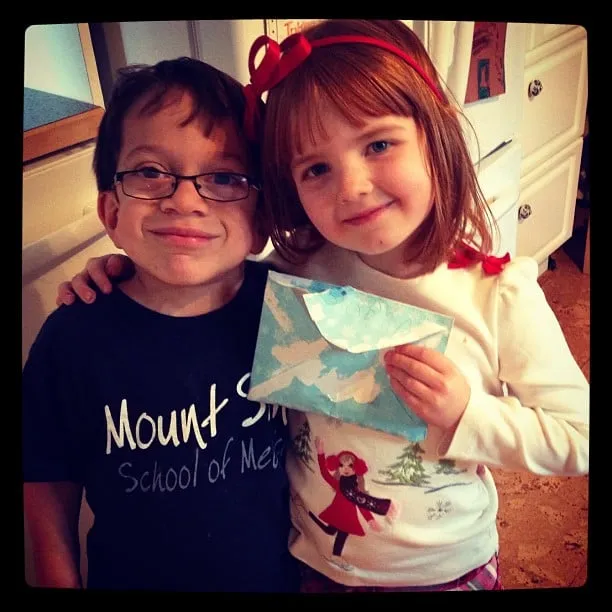 Isaac&#x27;s lovely cousin Siobhan. She has saved her pennies to donate to The Isaac Foundation, which she presented to Isaac this morning :-)