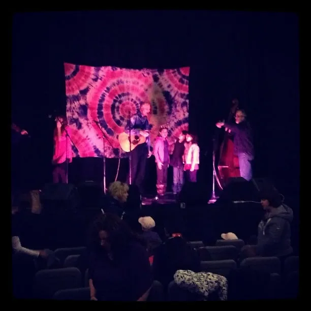 Sound check for today&#x27;s Family Day concert to support The Isaac Foundation and Project One Million!