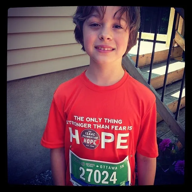 Running the 5k to find a cure for his brother!