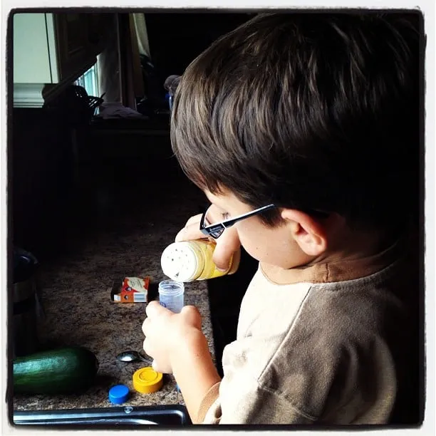 Making Potions in the Viles Dr. Siminaro Gabe The Boys Yesterday! #littlescientists