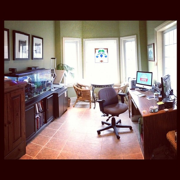 Isaac Foundation head office, circa. 2012. Hope Lives Here...