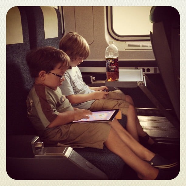 On the train. NYC here we come!