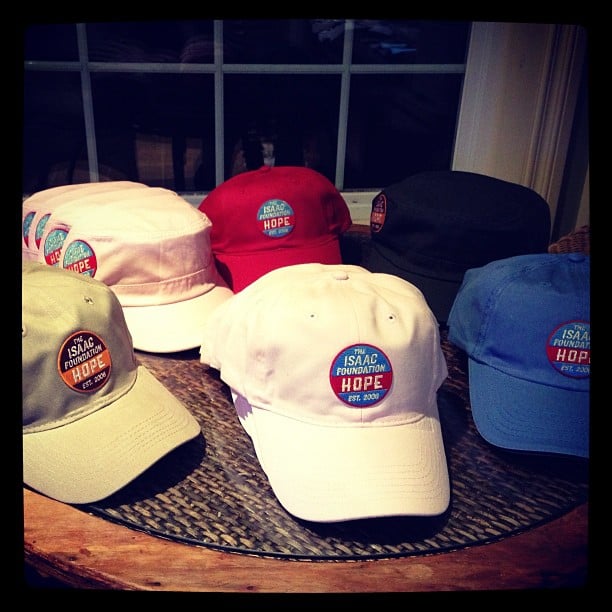 First batch of Isaac Foundation hats ready to head out to our Satellite office to support #ProjectOneMillion!