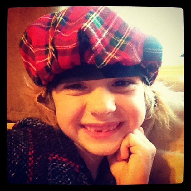 My crazy nut Gabriel, wearing his "Scottish Clothes."