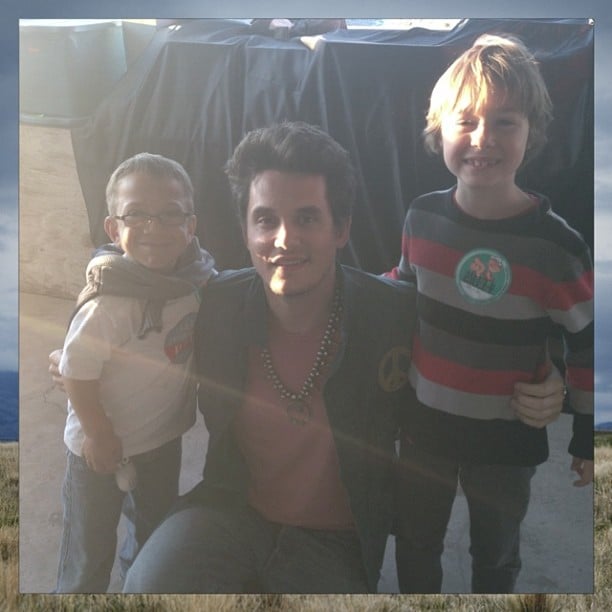 The boys with one of the kindest people on the planet, @mrjcmayer #ParadiseValley