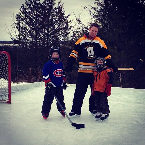 Skate with my boys. Precious Moments :-)