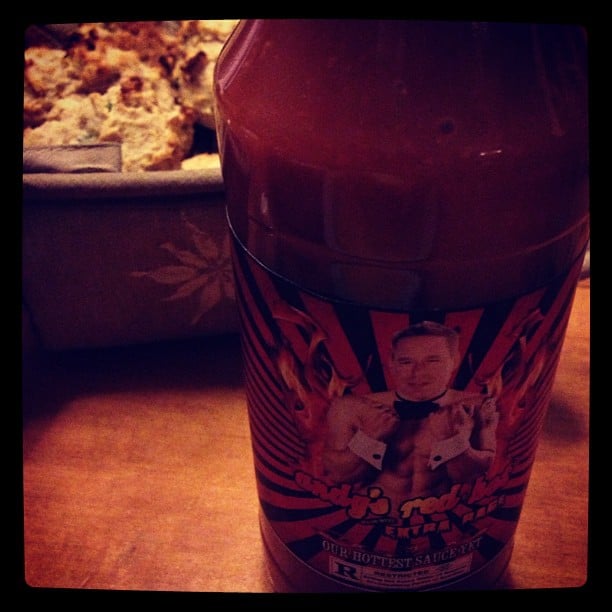 Seeing my rage sauce on the table never gets old :-)